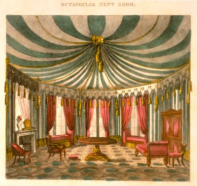 Octangular Tent Room, from Cabinet Maker